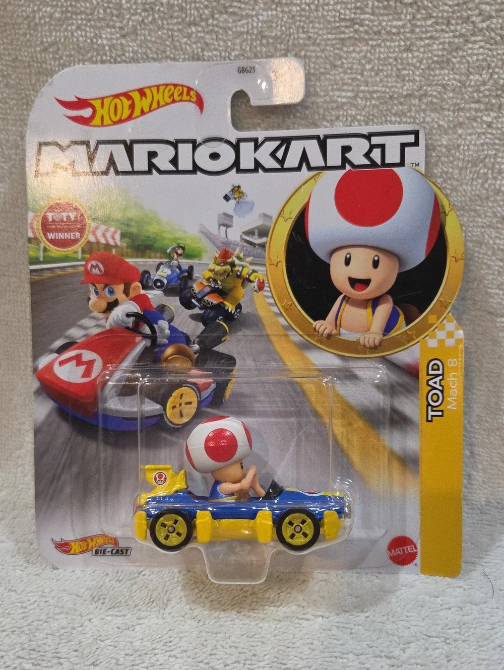 MARIOKART HOT WHEELS - TOAD